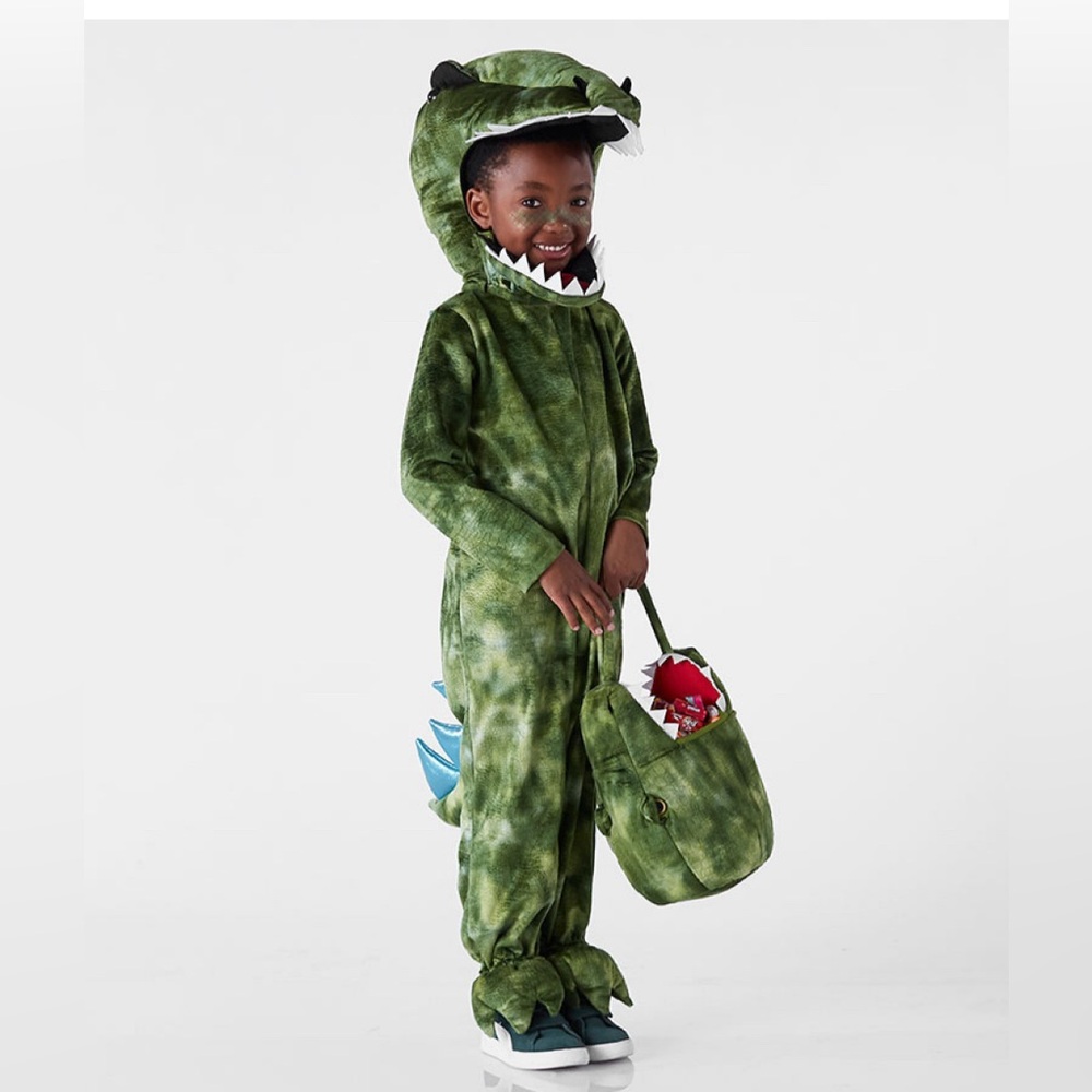 Pottery Barn Light-Up T-Rex Halloween Costume 2t